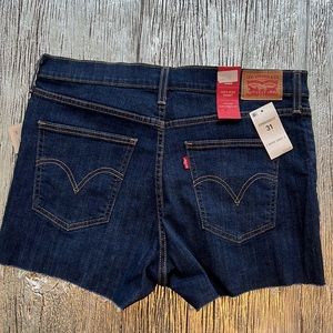Brand New With Tags. Levi’s denim shorts size 31